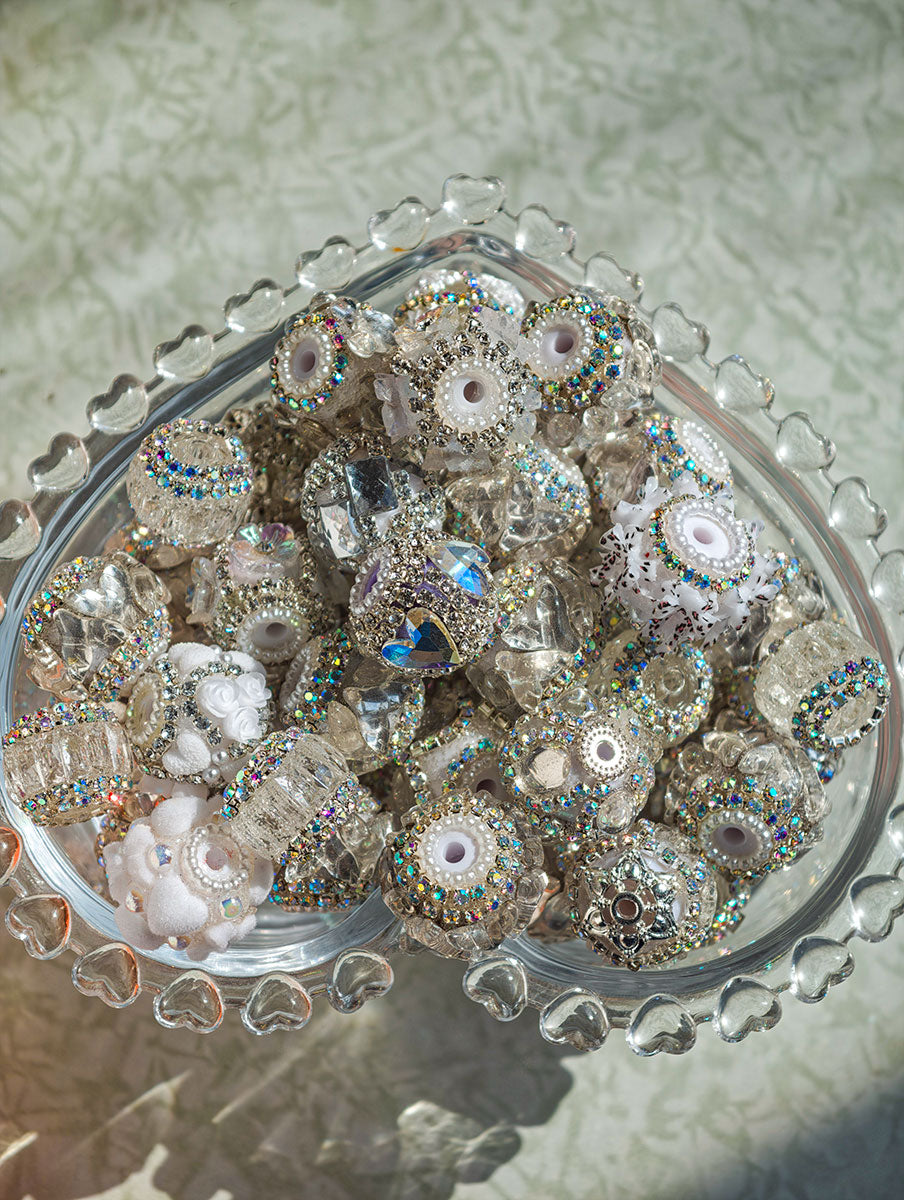 Fancy Beads  Wholesale Prices Handmade Mixed By Color Great For DIY Phone Chains Bag Straps Keychains