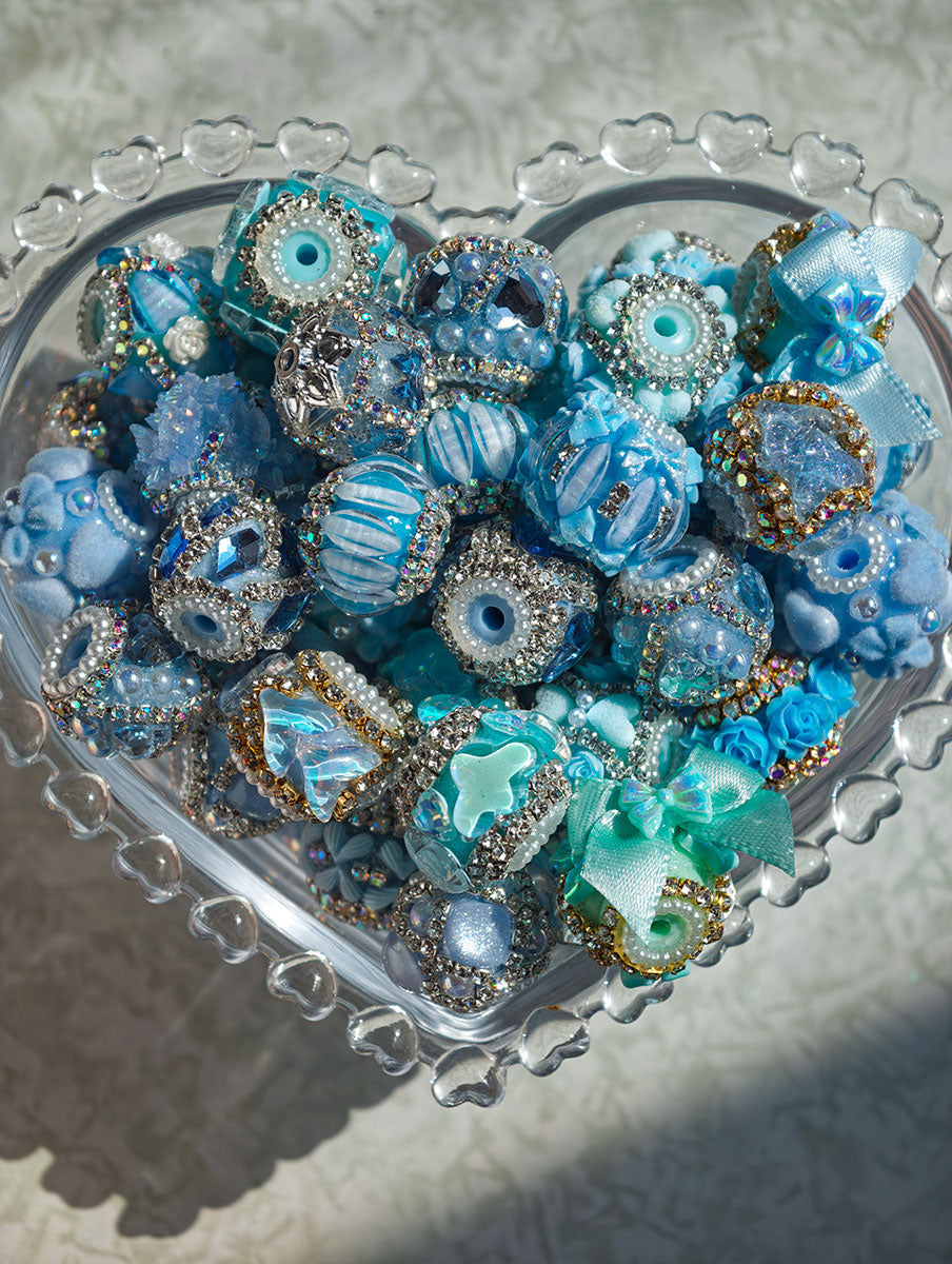 Fancy Beads  Wholesale Prices Handmade Mixed By Color Great For DIY Phone Chains Bag Straps Keychains