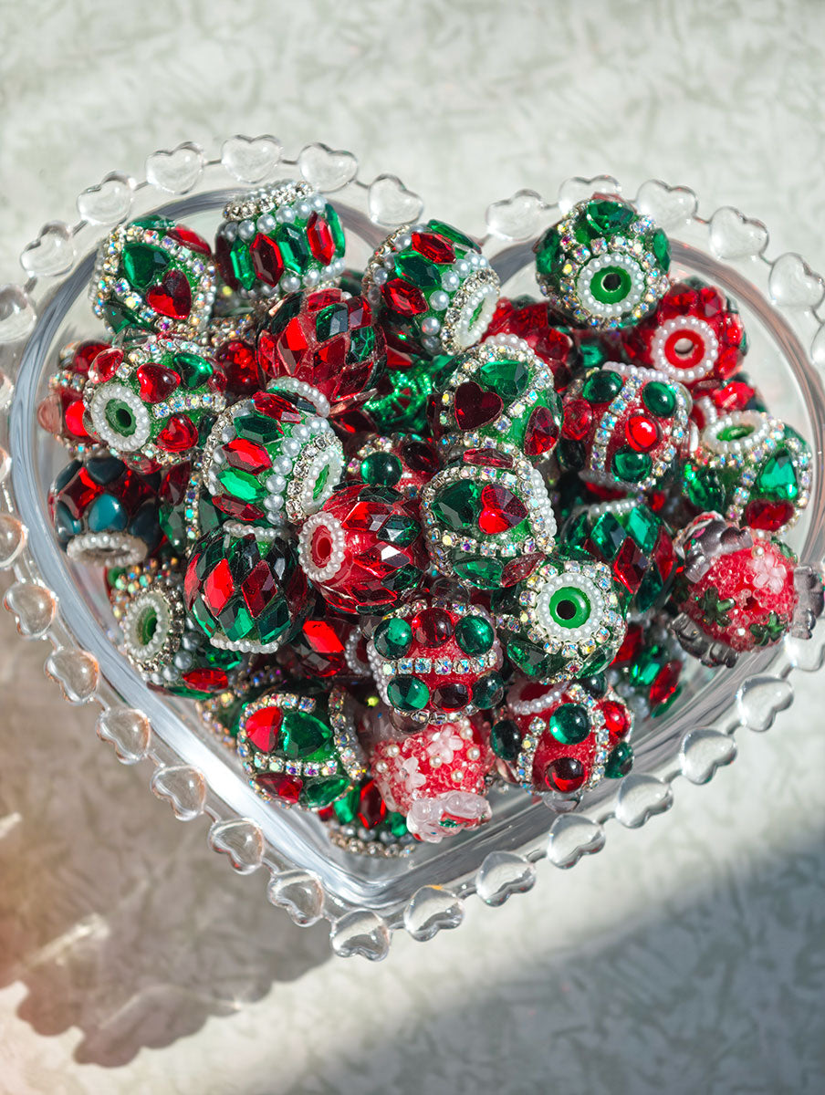 Fancy Beads  Wholesale Prices Handmade Mixed By Color Great For DIY Phone Chains Bag Straps Keychains