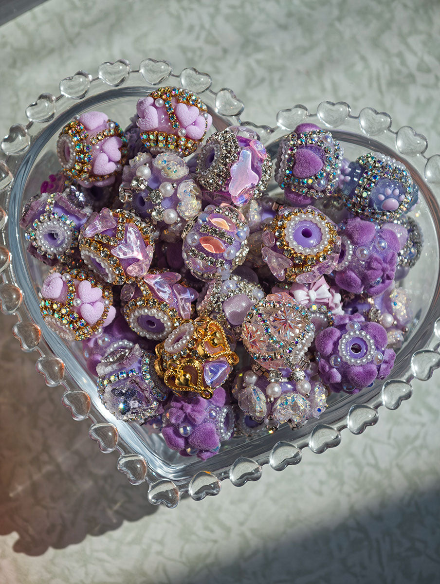 Fancy Beads  Wholesale Prices Handmade Mixed By Color Great For DIY Phone Chains Bag Straps Keychains