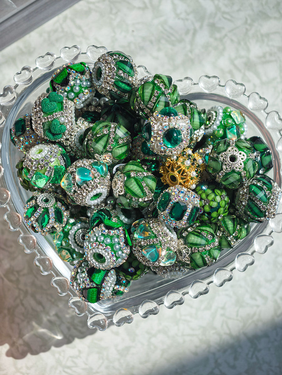 Fancy Beads  Wholesale Prices Handmade Mixed By Color Great For DIY Phone Chains Bag Straps Keychains