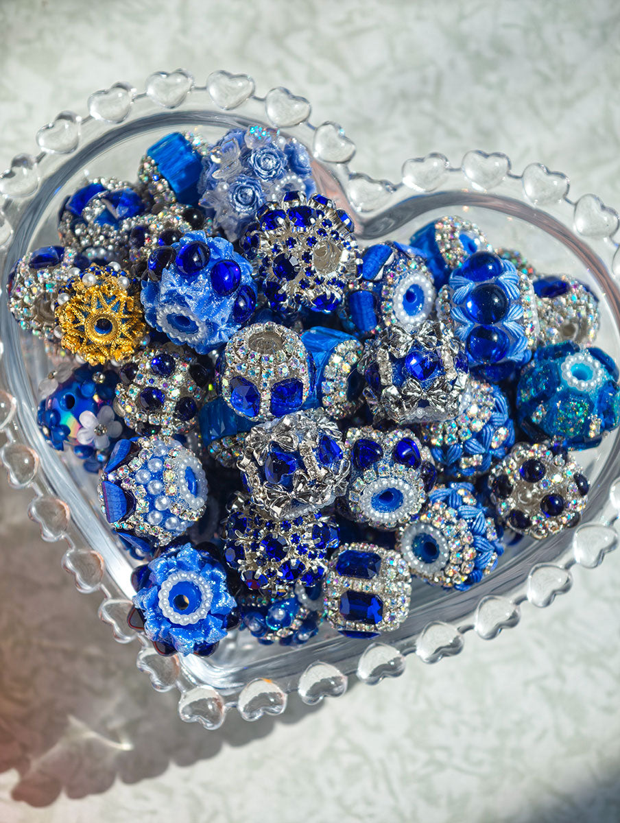 Fancy Beads  Wholesale Prices Handmade Mixed By Color Great For DIY Phone Chains Bag Straps Keychains
