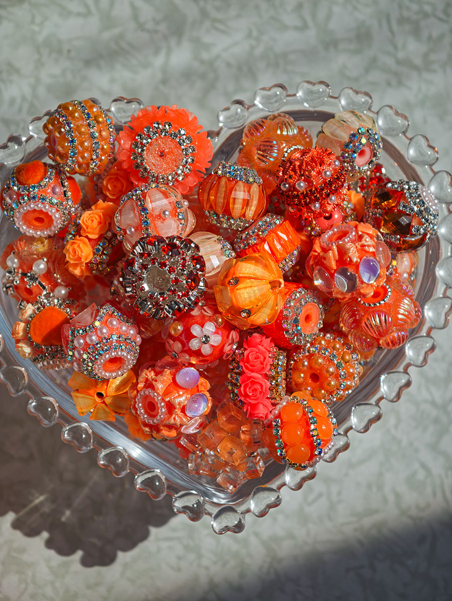 Fancy Beads  Wholesale Prices Handmade Mixed By Color Great For DIY Phone Chains Bag Straps Keychains