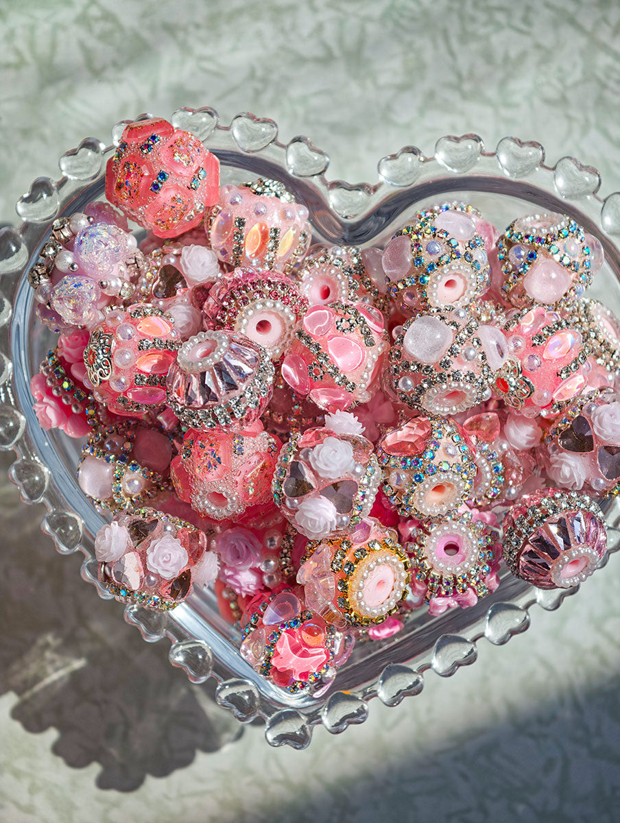 Fancy Beads  Wholesale Prices Handmade Mixed By Color Great For DIY Phone Chains Bag Straps Keychains