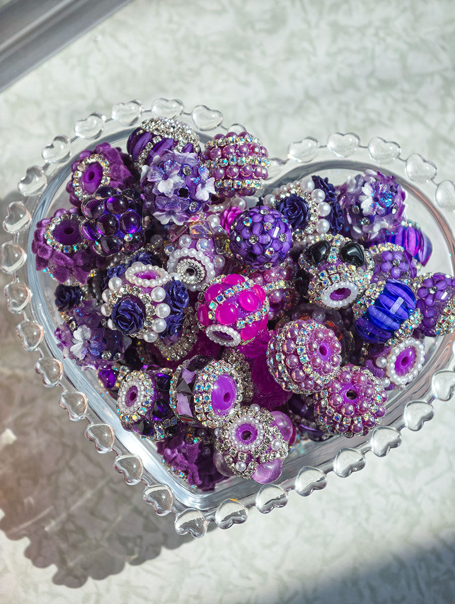 Fancy Beads  Wholesale Prices Handmade Mixed By Color Great For DIY Phone Chains Bag Straps Keychains