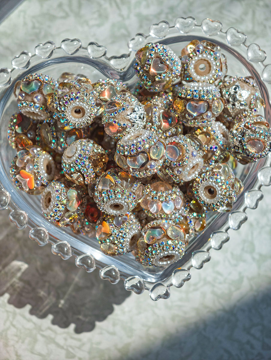 Fancy Beads  Wholesale Prices Handmade Mixed By Color Great For DIY Phone Chains Bag Straps Keychains