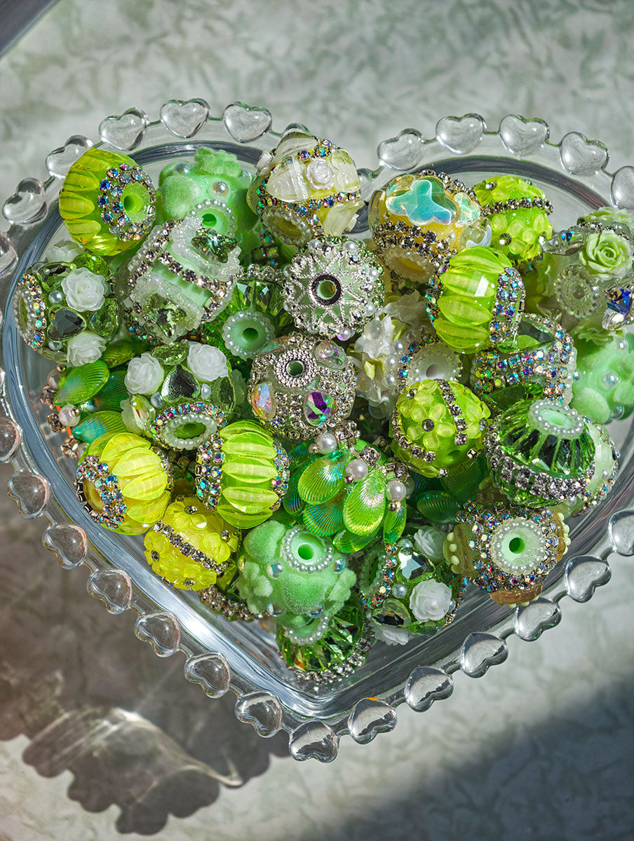 Fancy Beads  Wholesale Prices Handmade Mixed By Color Great For DIY Phone Chains Bag Straps Keychains